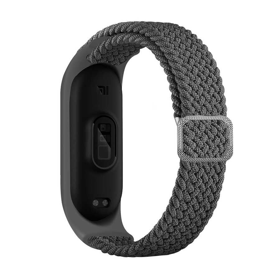 Xiaomi Mi Band 6 KRD-49 Örgü Kordon Gri