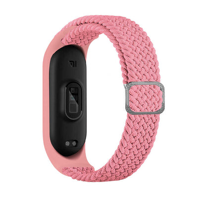 Xiaomi Mi Band 6 KRD-49 Örgü Kordon Pembe
