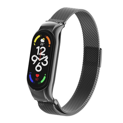 Xiaomi Mi Band 7 Zore KRD-01 Metal Kordon Siyah