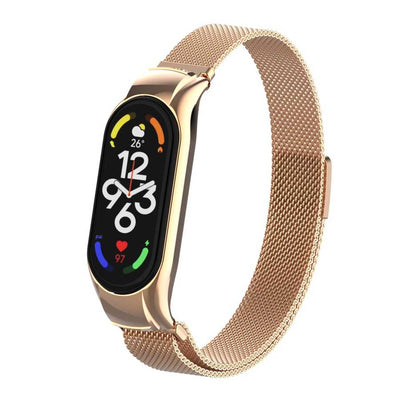 Xiaomi Mi Band 7 Zore KRD-01 Metal Kordon Rose Gold