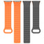 Xiaomi Mi Band 8 Pro Silikon Kordon Zore KRD-105 Strap Kayış Pembe-Mavi