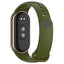 Xiaomi Mi Band 8 Serisi Klasik Kordon Silikon Strap Kayış Koyu Yeşil
