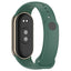 Xiaomi Mi Band 8 Serisi Klasik Kordon Silikon Strap Kayış Koyu Yeşil