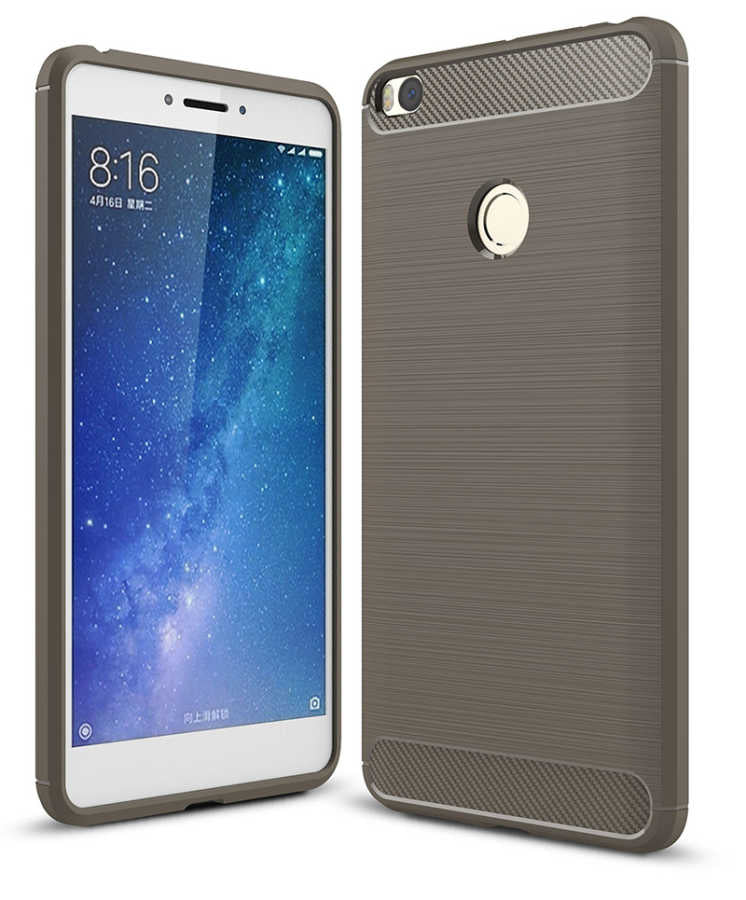 Xiaomi Mi Max 2 Kılıf Zore Room Silikon Kapak Siyah