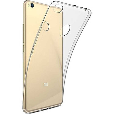 Xiaomi Mi Max 2 Kılıf Zore Süper Silikon Kapak Renksiz