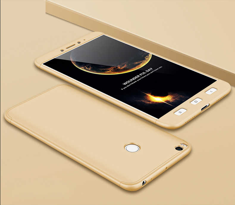 Xiaomi Mi Max 2 Kılıf Zore Ays Kapak Gold