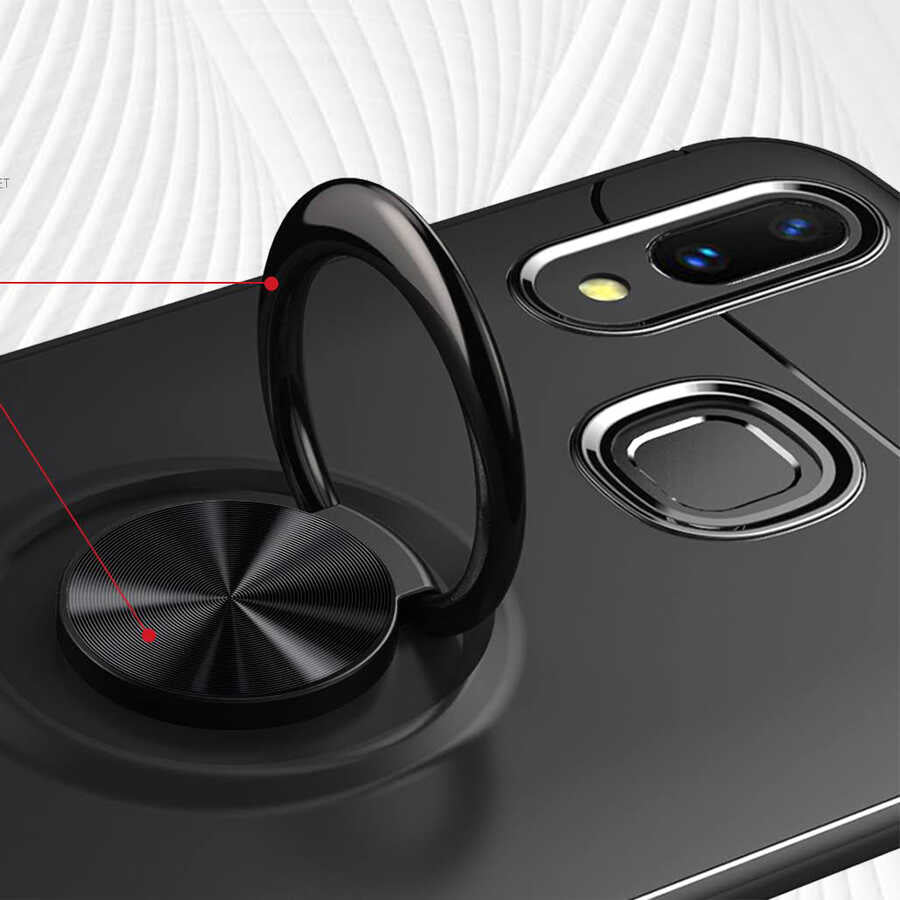 Xiaomi Mi Max 3 Kılıf Zore Ravel Silikon Kapak Mavi