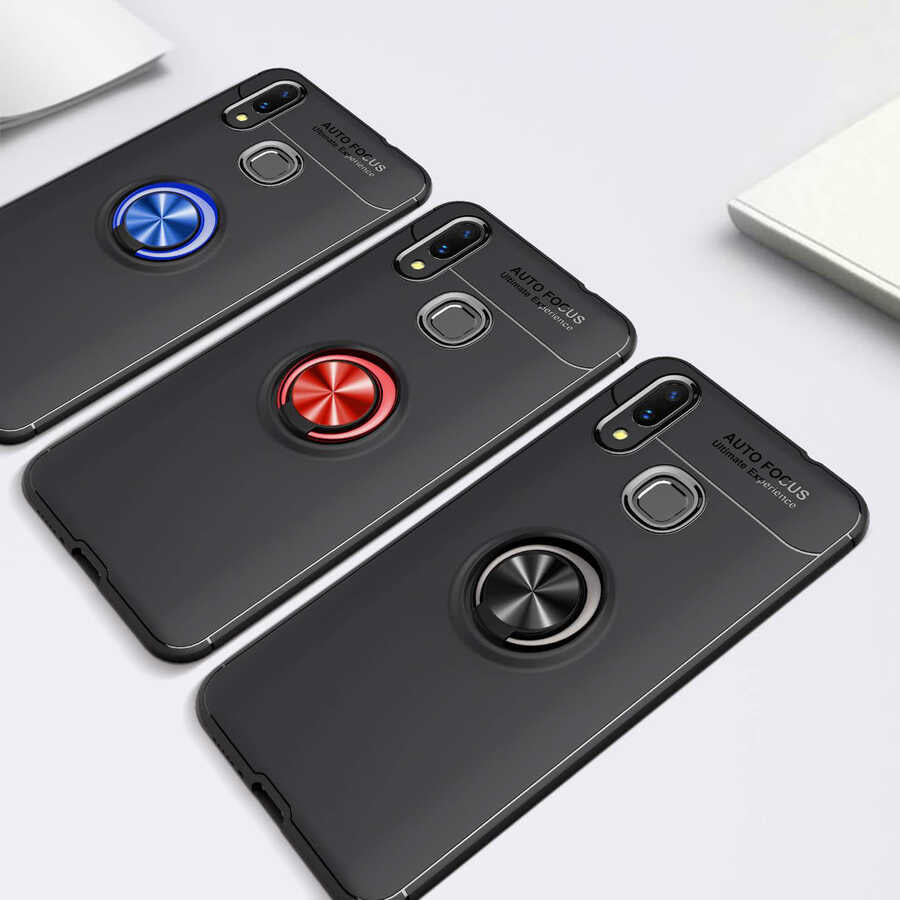 Xiaomi Mi Max 3 Kılıf Zore Ravel Silikon Kapak Mavi