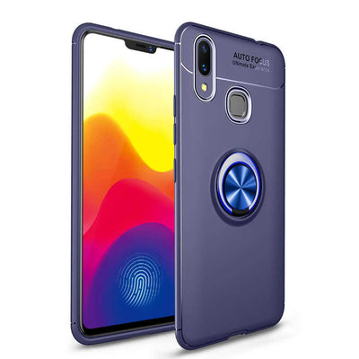 Xiaomi Mi Max 3 Kılıf Zore Ravel Silikon Kapak Mavi