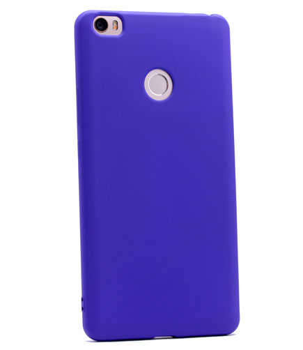 Xiaomi Mi Max Kılıf Zore Premier Silikon Kapak Mor