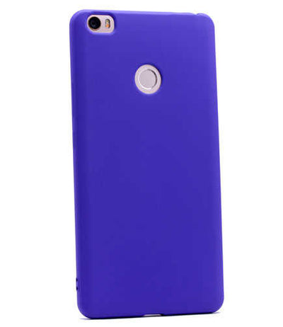 Xiaomi Mi Max Kılıf Zore Premier Silikon Kapak Mor