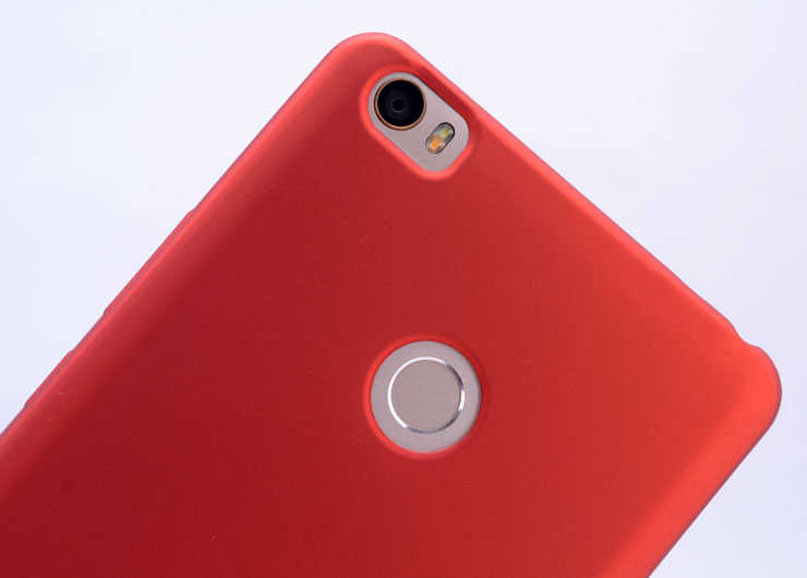 Xiaomi Mi Max Kılıf Zore Premier Silikon Kapak Kırmızı
