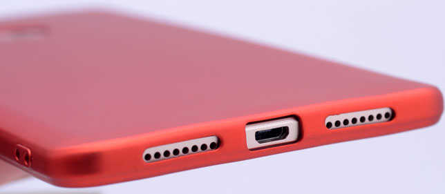 Xiaomi Mi Max Kılıf Zore Premier Silikon Kapak Gold