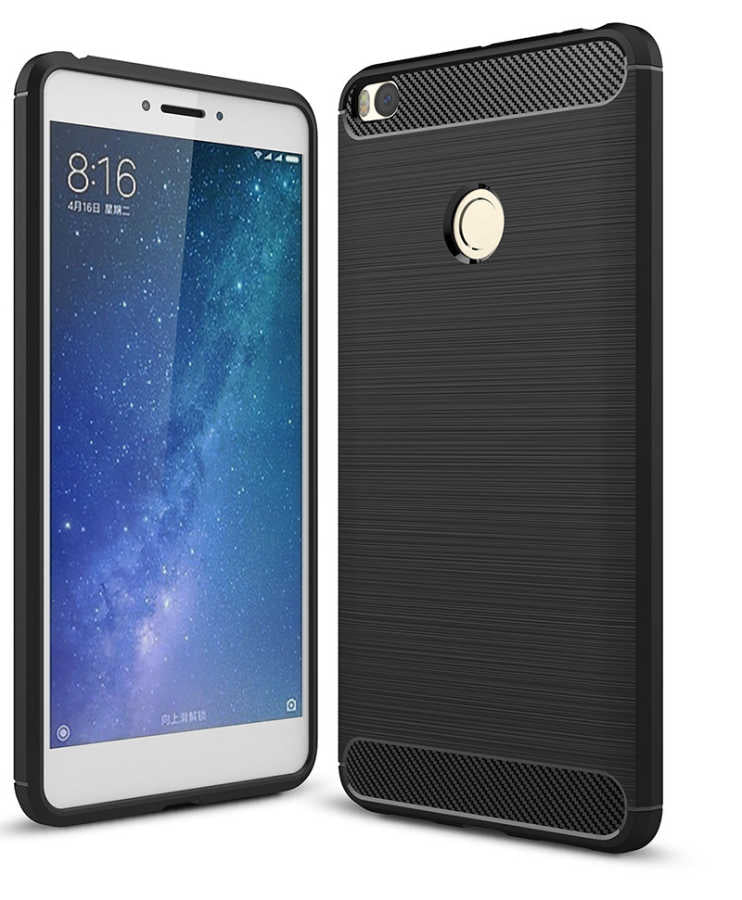 Xiaomi Mi Max Kılıf Zore Room Silikon Kapak Siyah