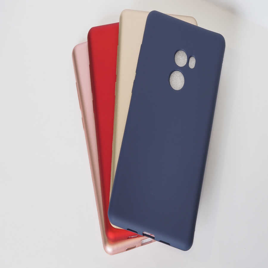 Xiaomi Mi Mix 2 Kılıf Zore Premier Silikon Kapak Siyah