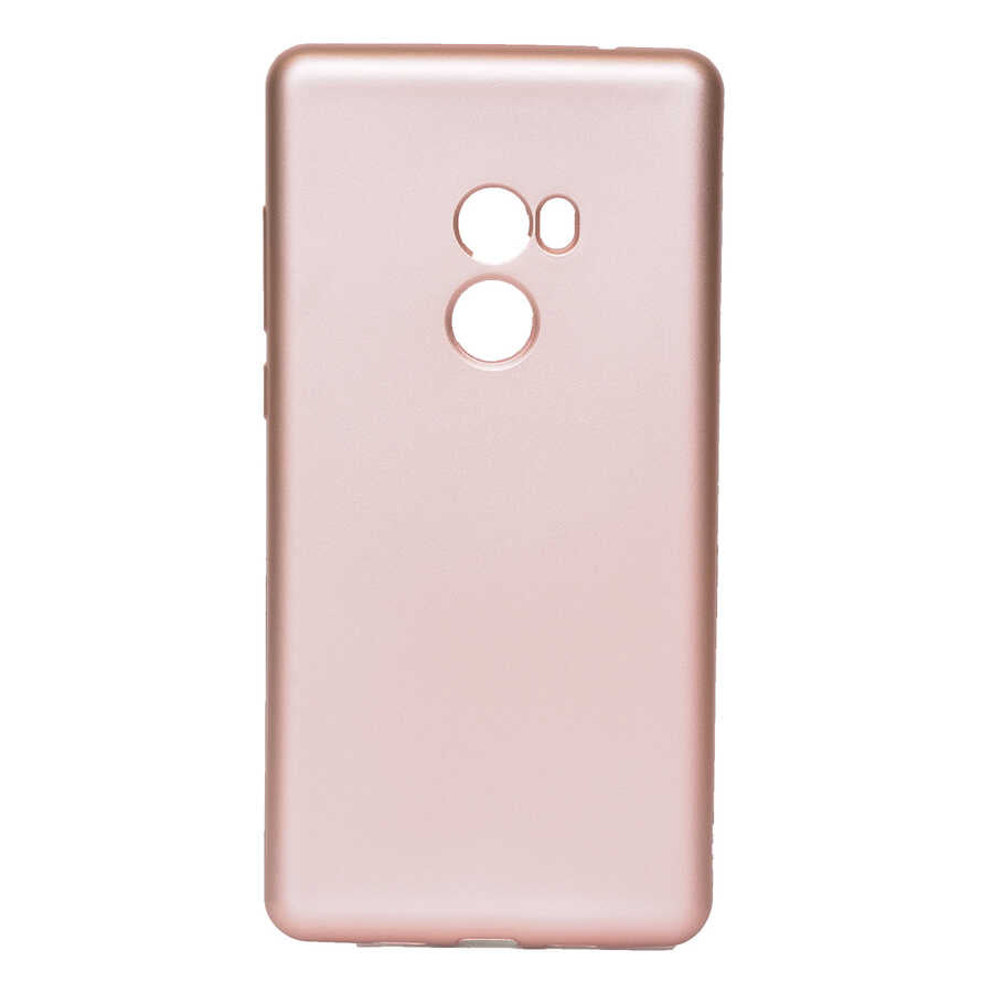 Xiaomi Mi Mix 2 Kılıf Zore Premier Silikon Kapak Rose Gold