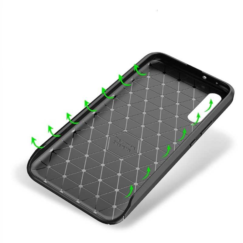 Xiaomi Mi Mix 3 Kılıf Zore Negro Silikon Kapak Siyah