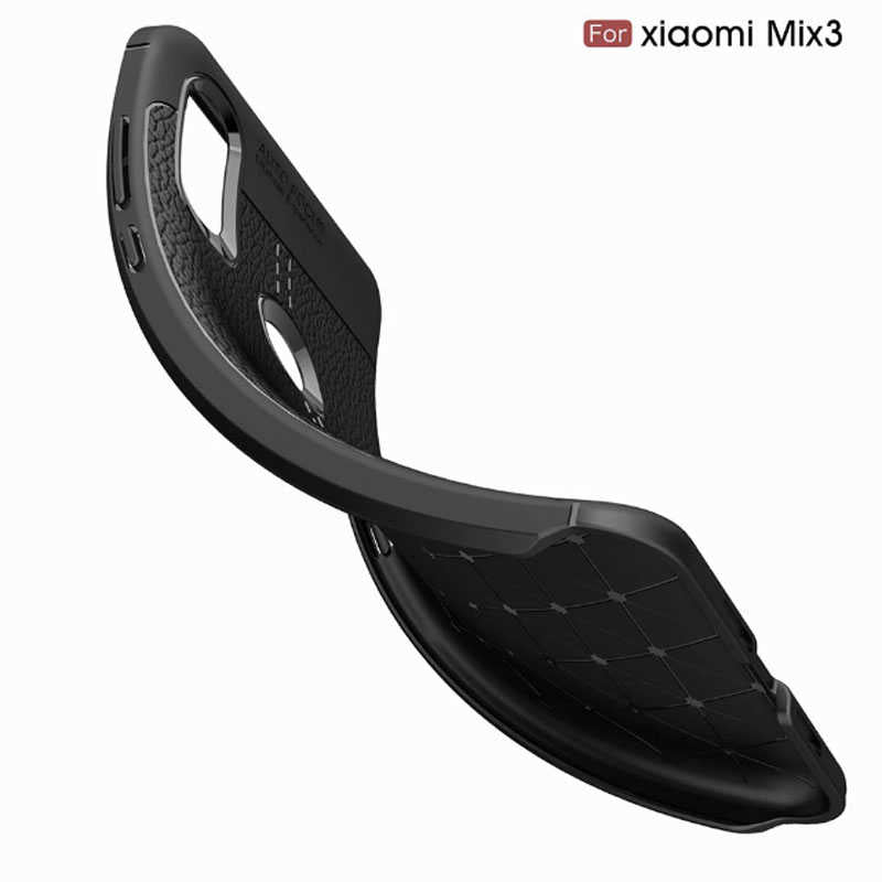 Xiaomi Mi Mix 3 Kılıf Zore Niss Silikon Kapak Kırmızı