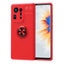 Xiaomi Mi Mix 4 Kılıf Zore Ravel Silikon Kapak Kırmızı