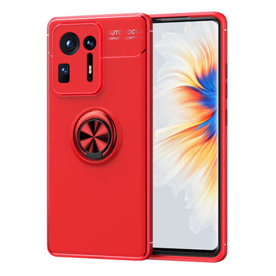 Xiaomi Mi Mix 4 Kılıf Zore Ravel Silikon Kapak Kırmızı