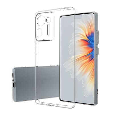 Xiaomi Mi Mix 4 Kılıf Zore Süper Silikon Kapak Renksiz