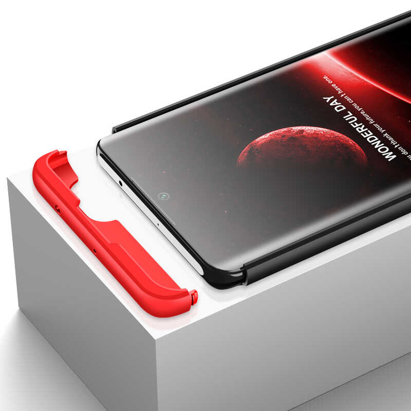 Xiaomi Mi Note 10 Lite Kılıf Zore Ays Kapak Mavi