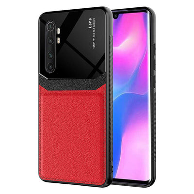 Xiaomi Mi Note 10 Lite Kılıf Zore Emiks Kapak Siyah