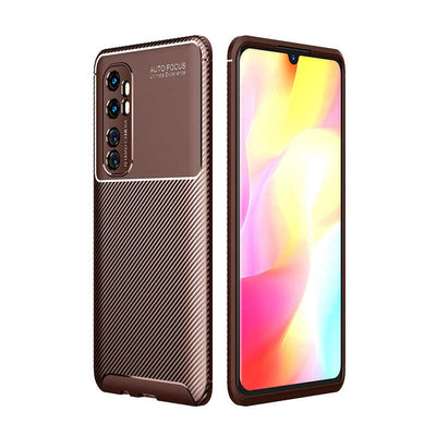 Xiaomi Mi Note 10 Lite Kılıf Zore Negro Silikon Kapak Siyah