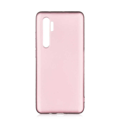 Xiaomi Mi Note 10 Lite Kılıf Zore Premier Silikon Kapak Rose Gold