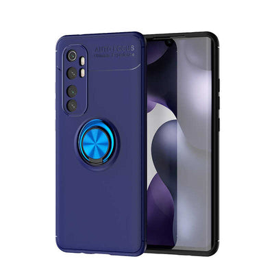 Xiaomi Mi Note 10 Lite Kılıf Zore Ravel Silikon Kapak Mavi