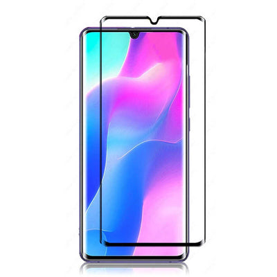 Xiaomi Mi Note 10 Lite Zore Full Yapışkanlı Cam Ekran Koruyucu Siyah