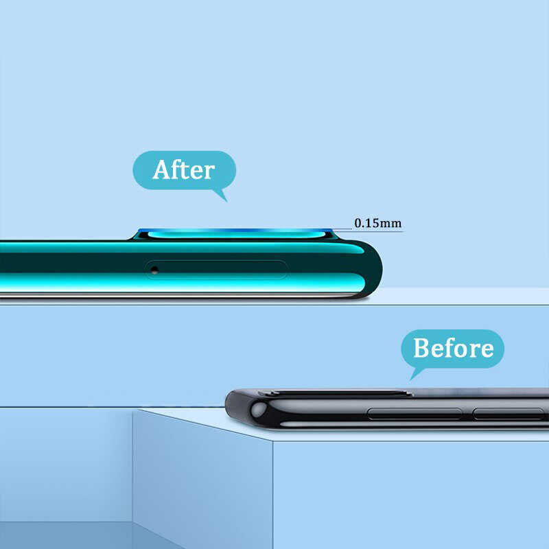 Xiaomi Mi Note 10 Lite Zore Nano Kamera Koruyucu Renksiz