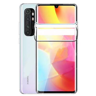 Xiaomi Mi Note 10 Lite Zore Süper Pet Ekran Koruyucu Jelatin Siyah