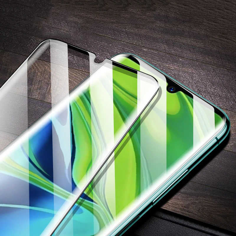 Xiaomi Mi Note 10 Zore Süper Pet Ekran Koruyucu Jelatin Siyah