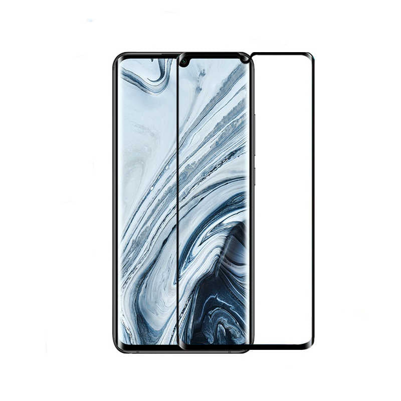 Xiaomi Mi Note 10 Zore Süper Pet Ekran Koruyucu Jelatin Siyah