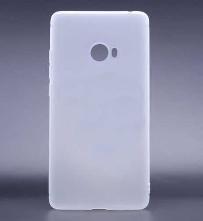 Xiaomi Mi Note 2 Kılıf Zore İmax Silikon Kamera Korumalı Beyaz