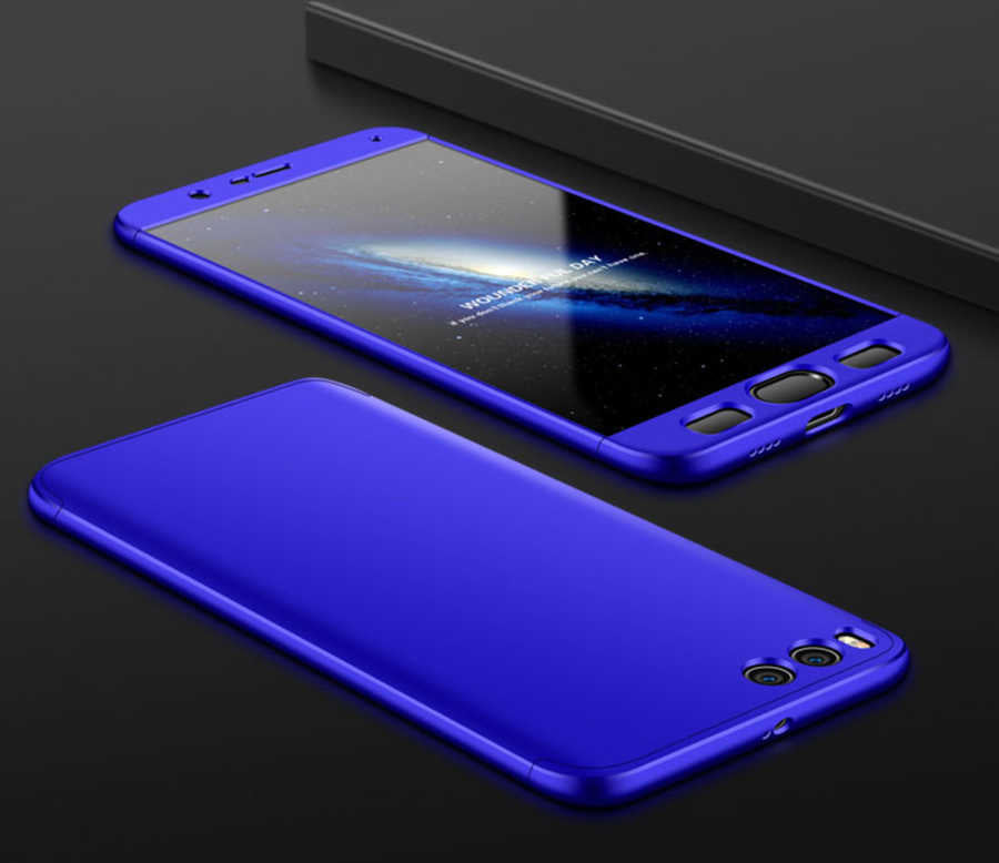 Xiaomi Mi Note 3 Kılıf Zore Ays Kapak Mavi