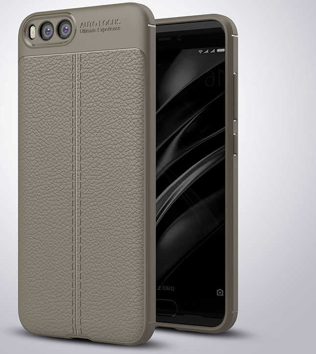 Xiaomi Mi Note 3 Kılıf Zore Niss Silikon Kapak Gri