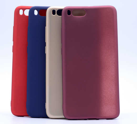 Xiaomi Mi Note 3 Kılıf Zore Premier Silikon Kapak Saks Mavi
