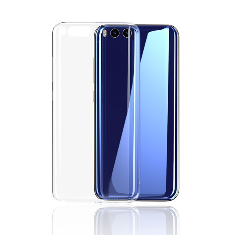 Xiaomi Mi Note 3 Kılıf Zore Süper Silikon Kapak Renksiz