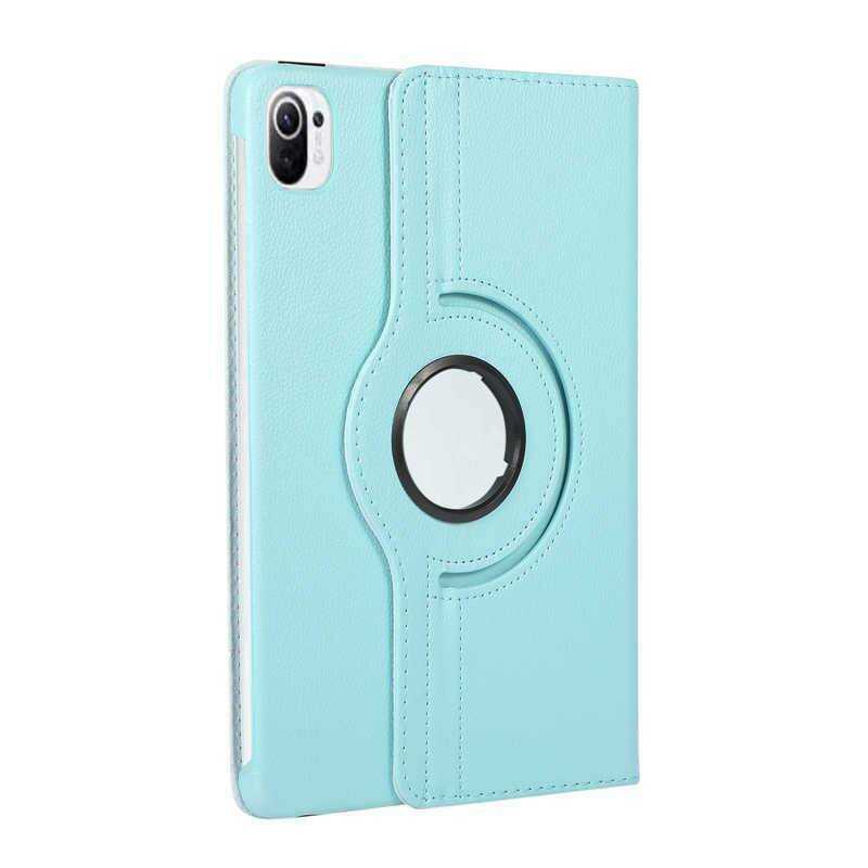 Xiaomi Mi Pad 5 Zore Dönebilen Standlı Kılıf Kırmızı