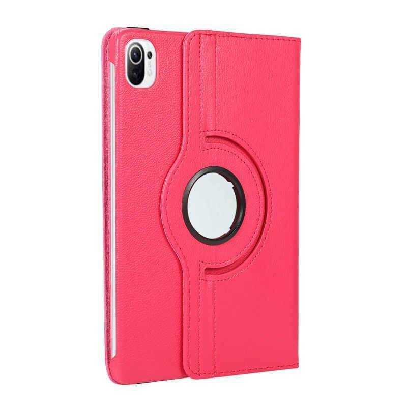 Xiaomi Mi Pad 5 Zore Dönebilen Standlı Kılıf Mor