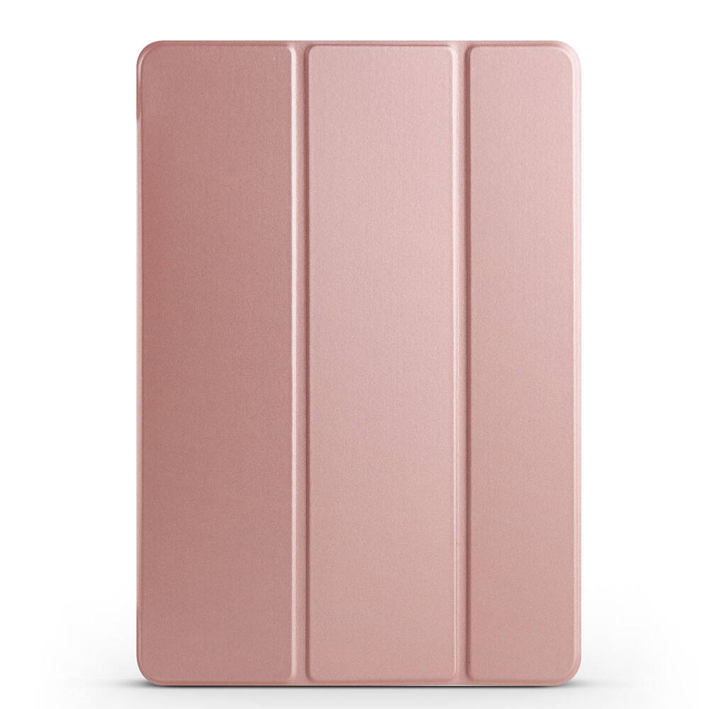 Xiaomi Mi Pad 5 Zore Smart Cover Standlı 1-1 Kılıf Rose Gold