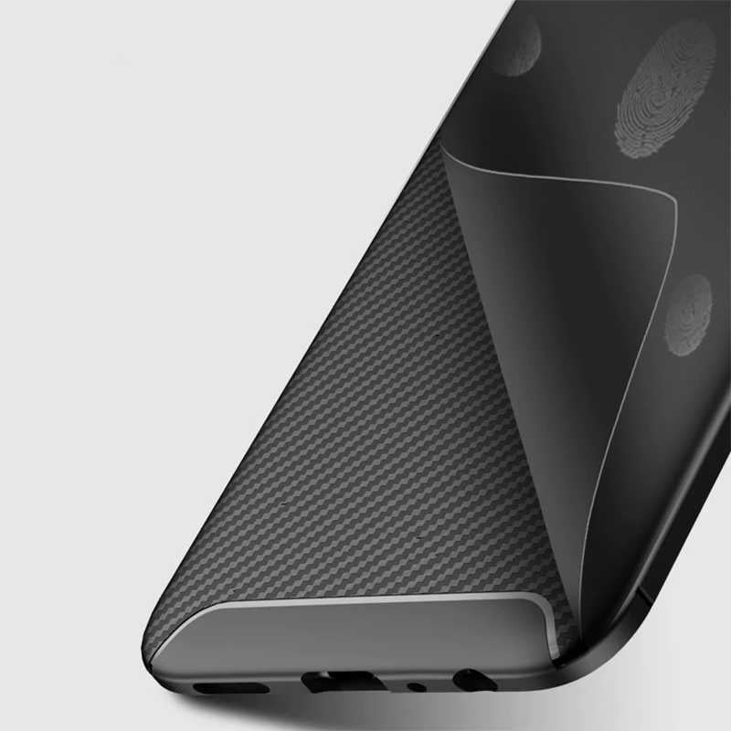 Xiaomi Mi Play Kılıf Zore Negro Silikon Kapak Kahverengi