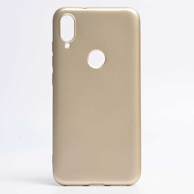 Xiaomi Mi Play Kılıf Zore Premier Silikon Kapak Gold
