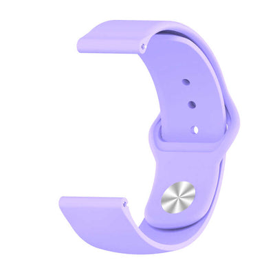 Xiaomi Mi Watch Color KRD-11 22mm Silikon Kordon Lila
