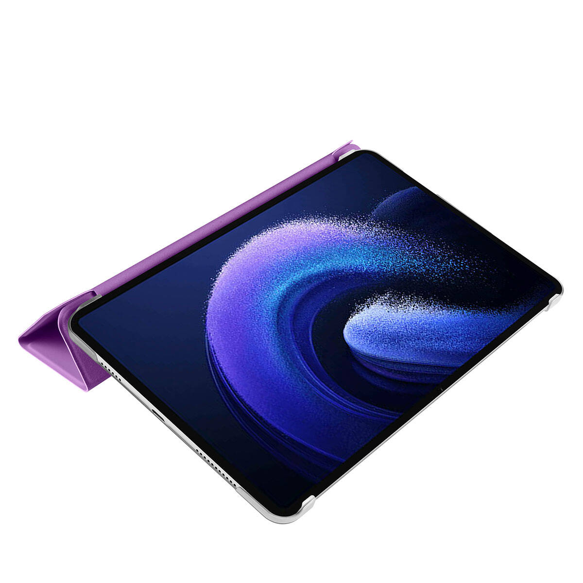Xiaomi Pad 6 Zore Smart Cover Standlı 1-1 Kılıf Mor