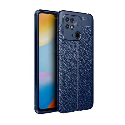 Xiaomi Poco C40 Kılıf Zore Niss Silikon Kapak Lacivert