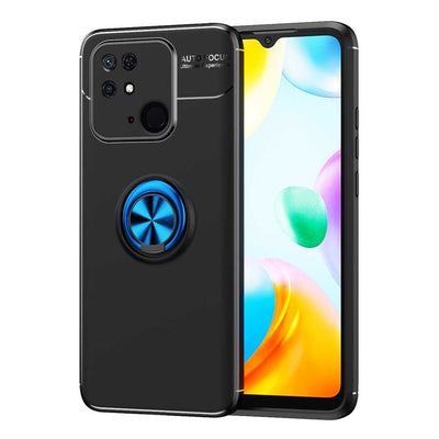 Xiaomi Poco C40 Kılıf Zore Ravel Silikon Kapak Kırmızı