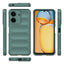 Xiaomi Poco C65 Kılıf Esnek TPU Oyuklu Arka Yüzey Tasarımlı Zore Etnik Silikon Kapak Lacivert